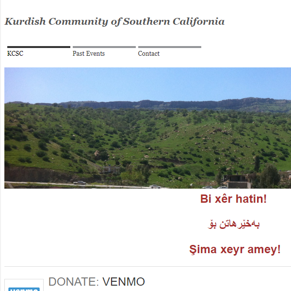 Kurdish Speaking Organization in USA - Kurdish Community of Southern California